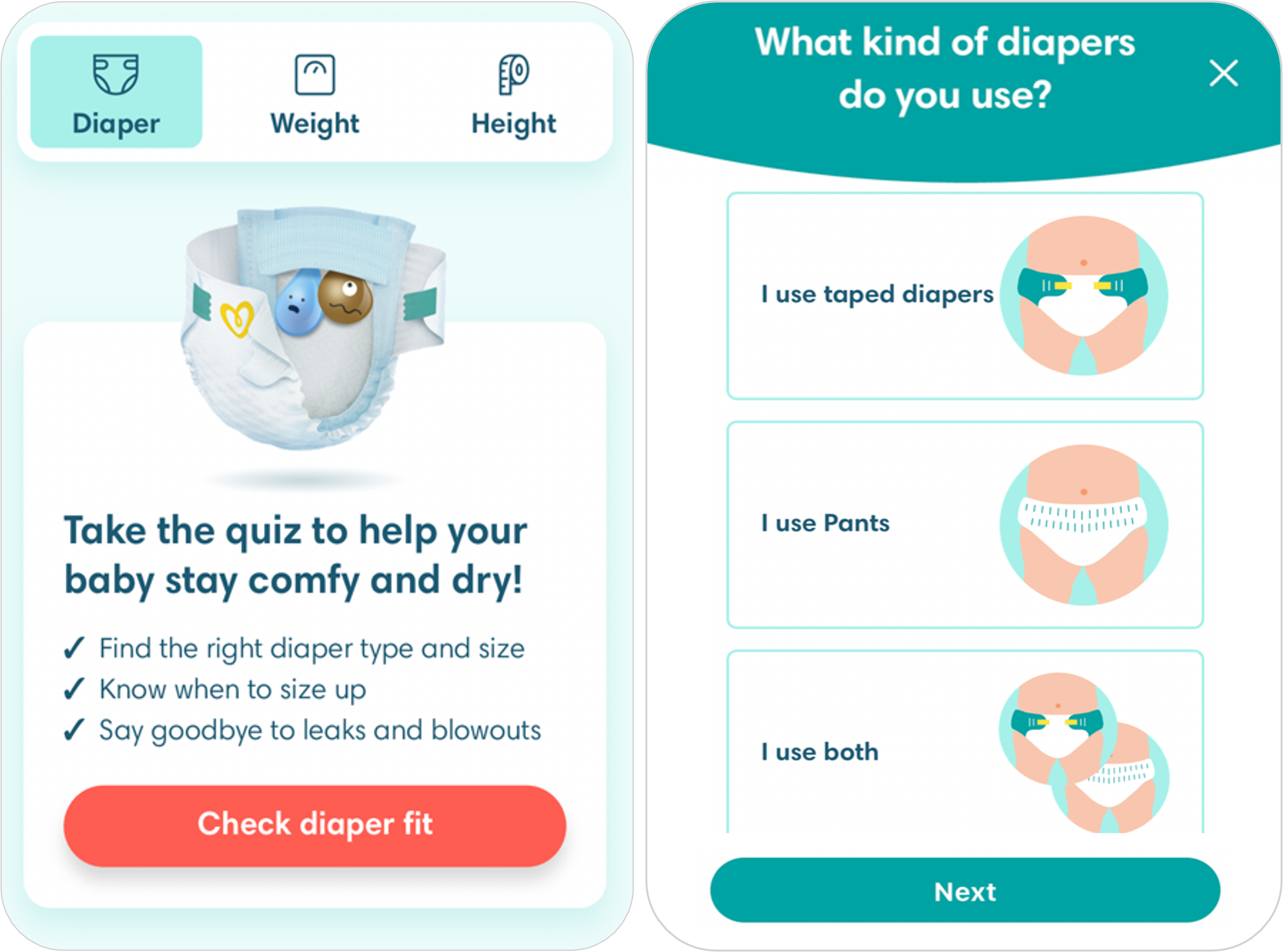 Step-by-step: How to choose the right diaper size for babies